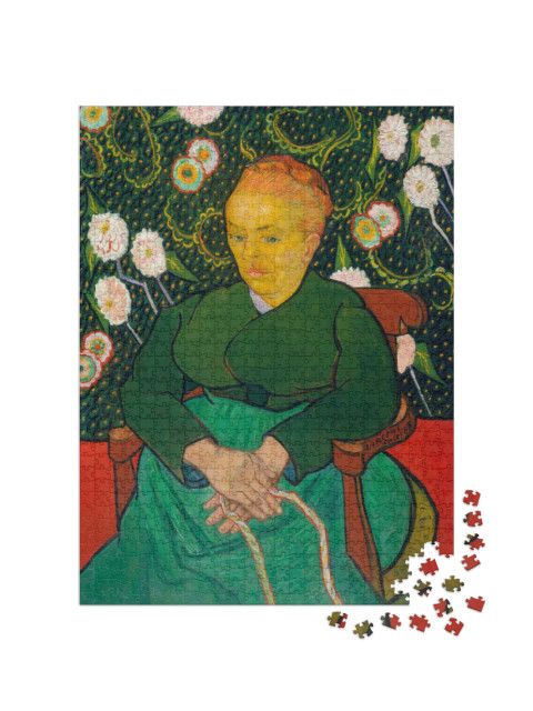 puzzle 1000 dílků „Vincent van Gogh - Berceuse“