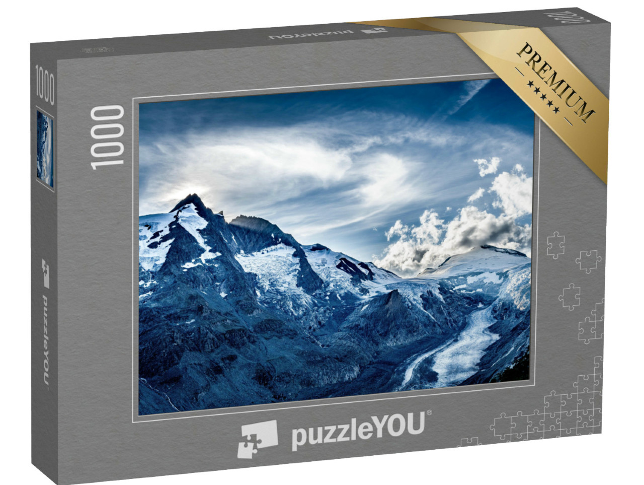 puzzle 1000 dílků „Národní park Vysoké Taury s Großglocknerem, Rakousko“
