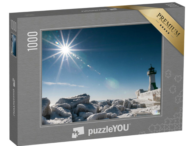 puzzle 1000 dílků „Rujána, největší německý ostrov s křídovými útesy v Meklenbursku-Předním Pomořansku.“