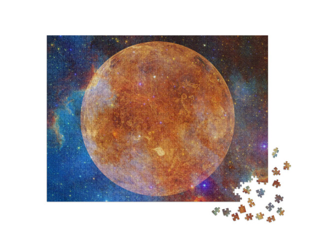 puzzle 1000 dílků „Obrázek planety Venuše od NASA“