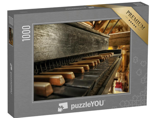 puzzle 1000 dílků „Klávesnice historických varhan“