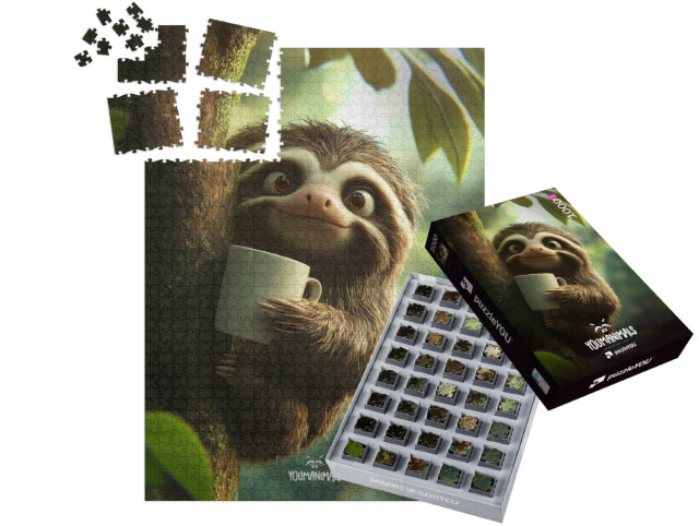 SMART SORTED® | Puzzle 1000 dílků „YOUMANIMALS: Björn“