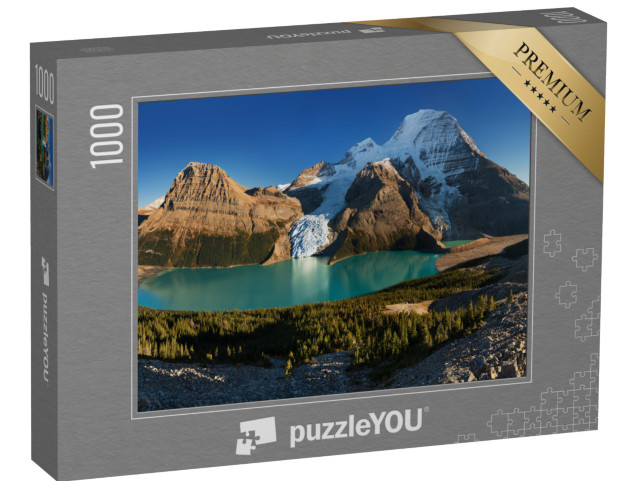 puzzle 1000 dílků „Mount Robson v severoamerických Skalistých horách“
