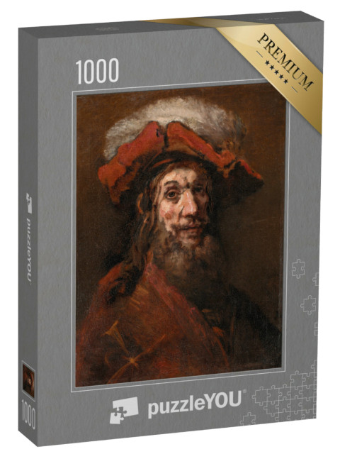 puzzle 1000 dílků „Rembrandt - Křižák“