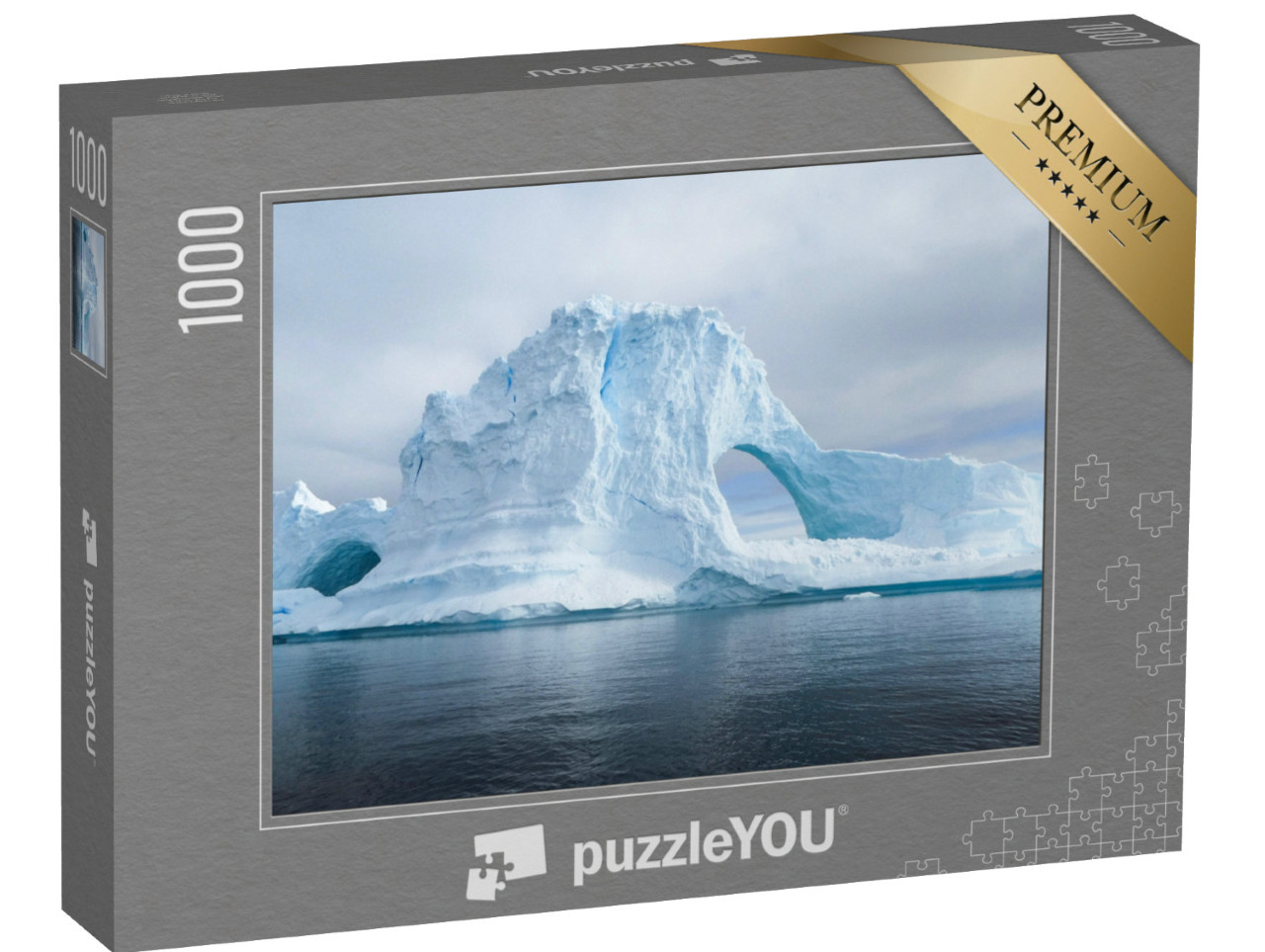puzzle 1000 dílků „Ledovce a ledové hory Antarktidy“