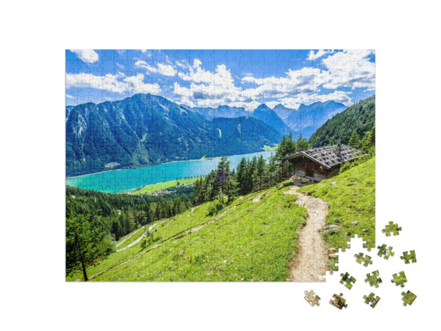 puzzle 500 dílků „Achensee v Rakousku“