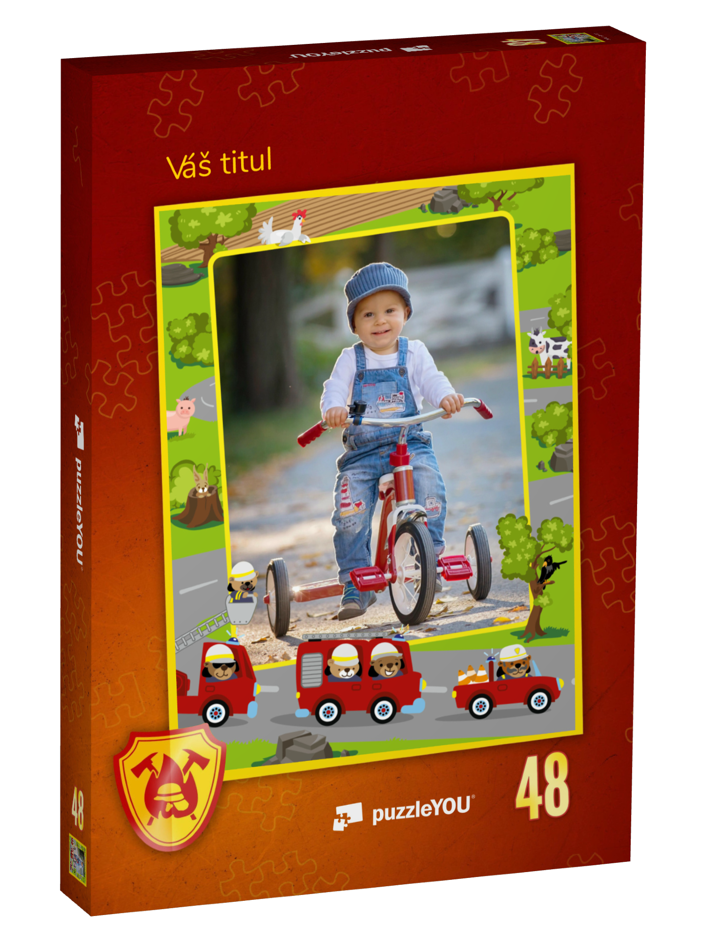 „Výjezd“ puzzle na výšku