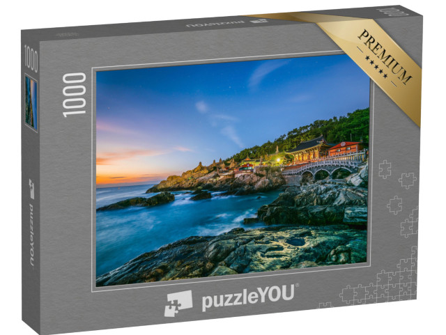 puzzle 1000 dílků „Chrám Haedong Yonggungsa v Pusanu, Jižní Korea“