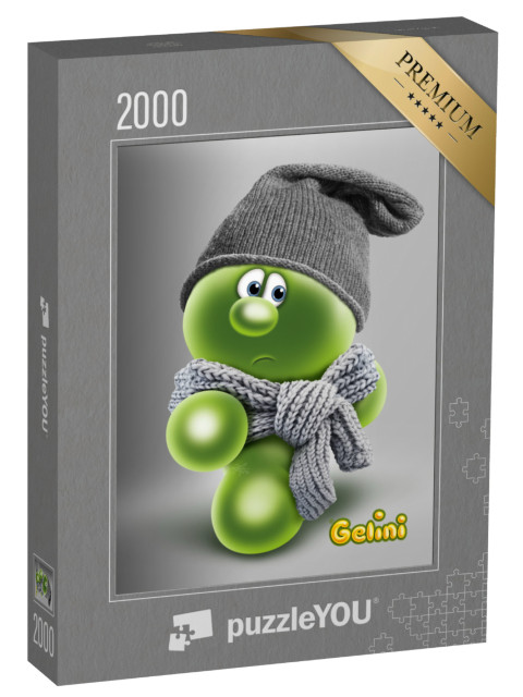 puzzle 2000 dílků „Gelini Mint“