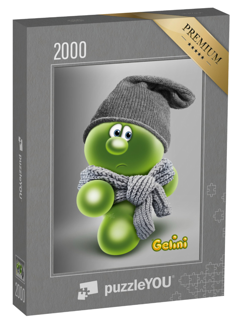 puzzle 2000 dílků „Gelini Mint“