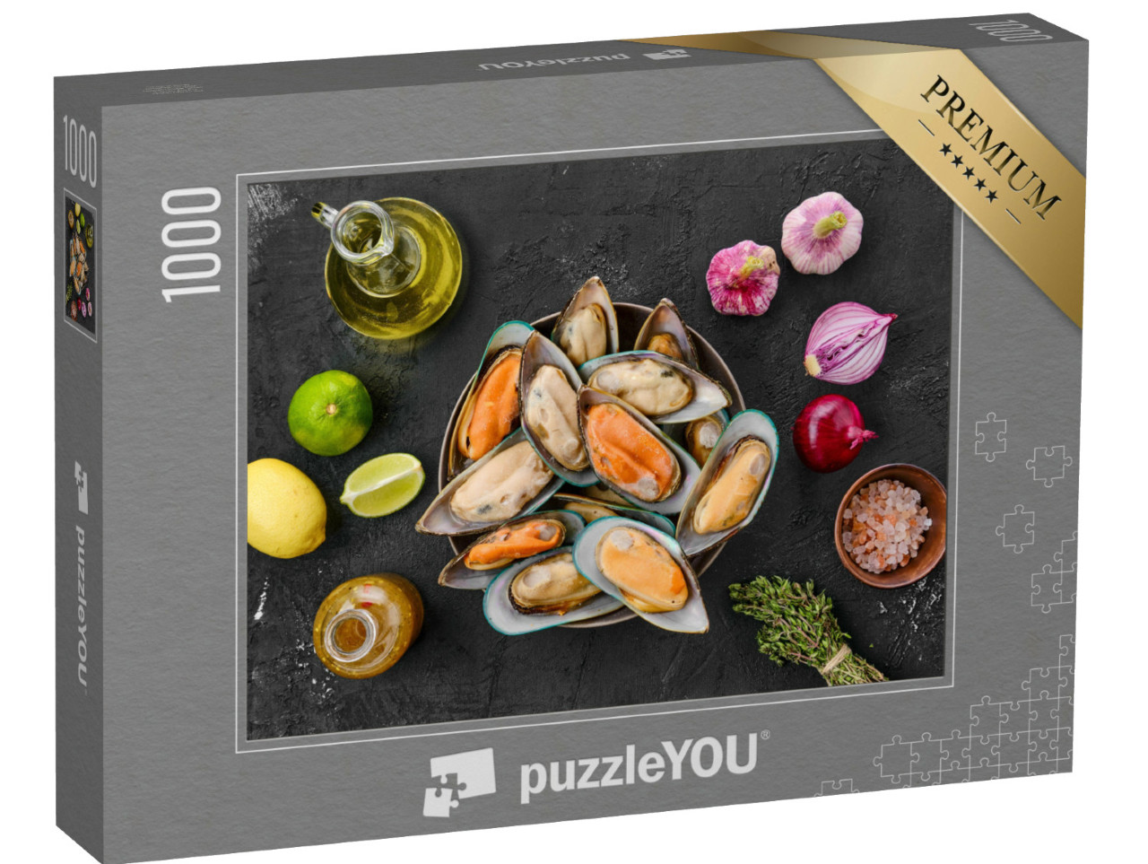 puzzle 1000 dílků „Mušle“