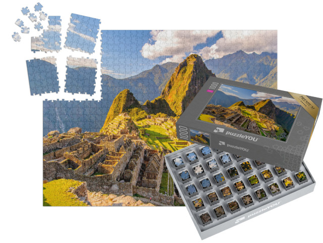 SMART SORTED® | Puzzle 1000 dílků „Peru, Jižní Amerika: Machu Picchu, světové dědictví UNESCO“