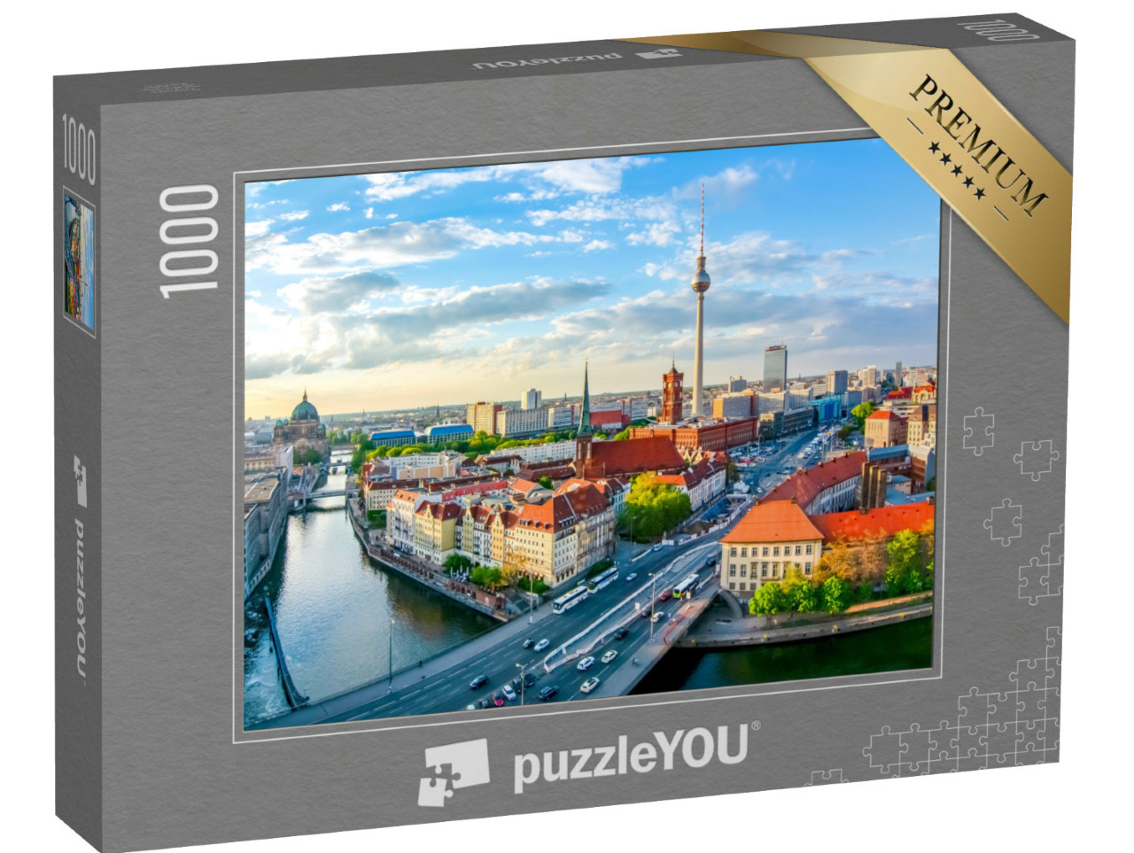 puzzle 1000 dílků „Krásná krajina Berlína, Německo“