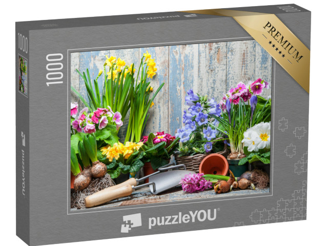 puzzle 1000 dílků „Jarní květiny“