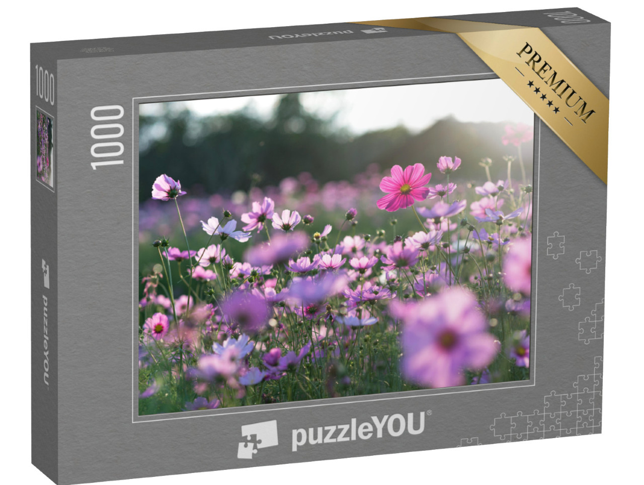 puzzle 1000 dílků „Pole kosmetiky, košíky na šperky“