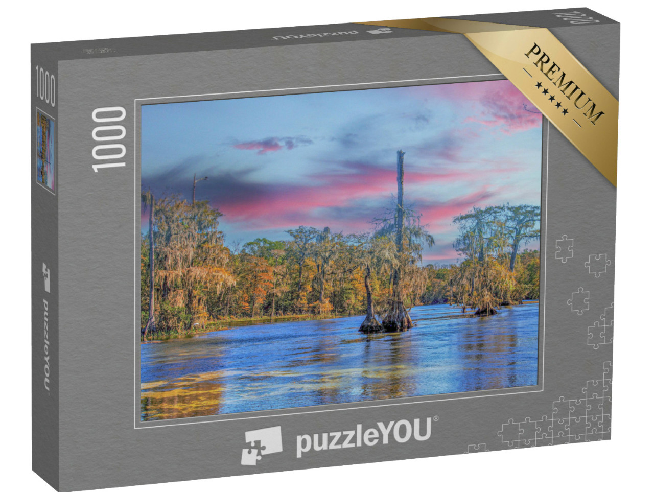 puzzle 1000 dílků „Wakulla Springs, Everglades, Florida, USA“