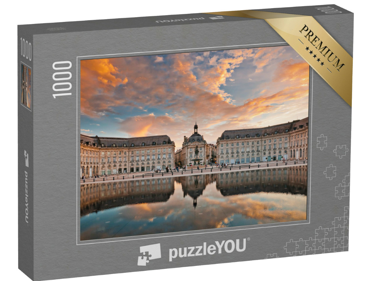 puzzle 1000 dílků „Place de la Bourse v Bordeaux, Francie“