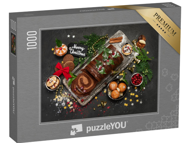 puzzle 1000 dílků „Čokoláda o Vánocích“