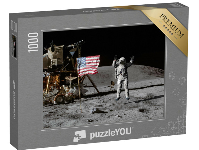puzzle 1000 dílků „Skok na Měsíc“