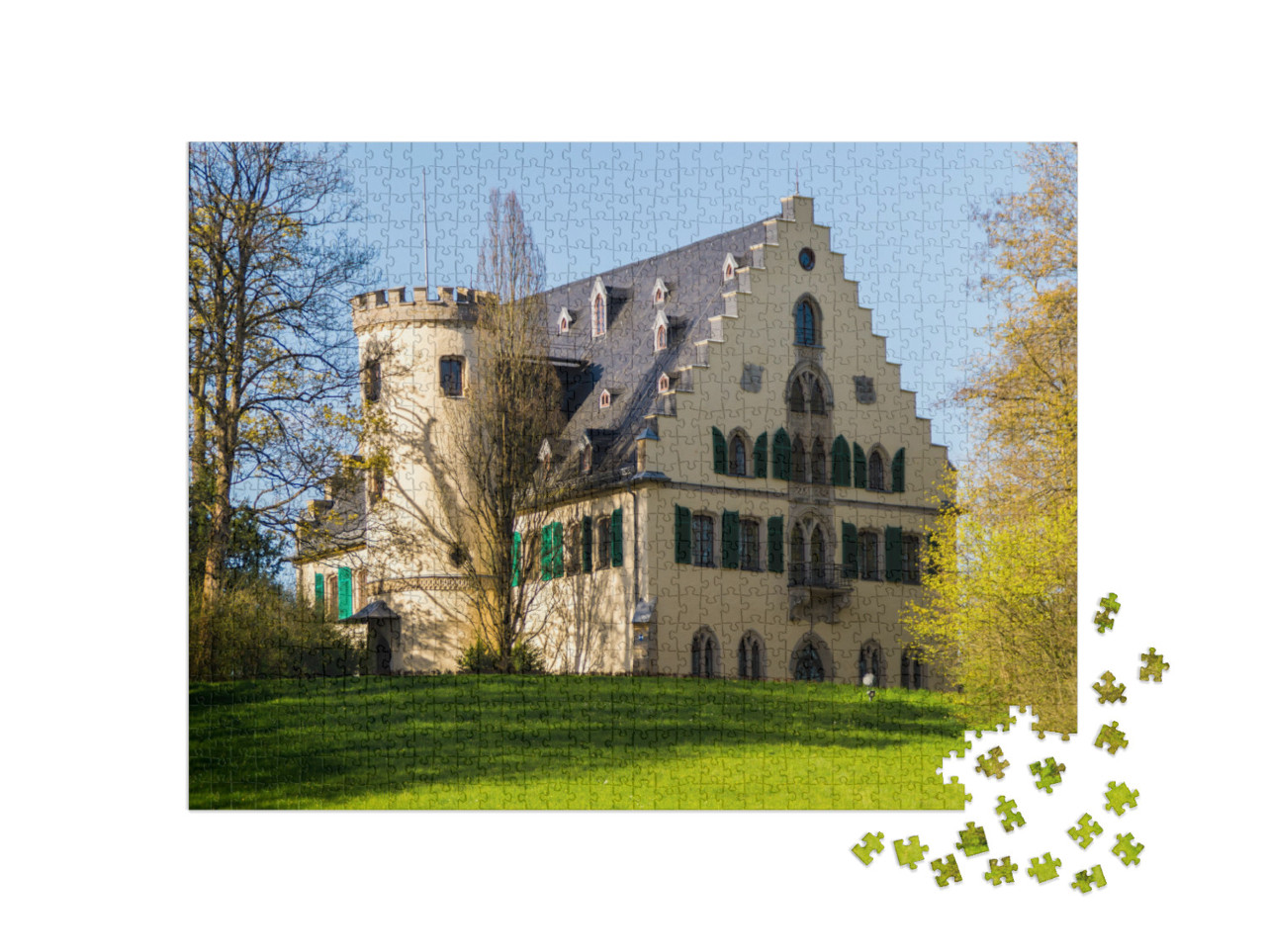 puzzle 1000 dílků „Zámek Rosenau u Coburgu“