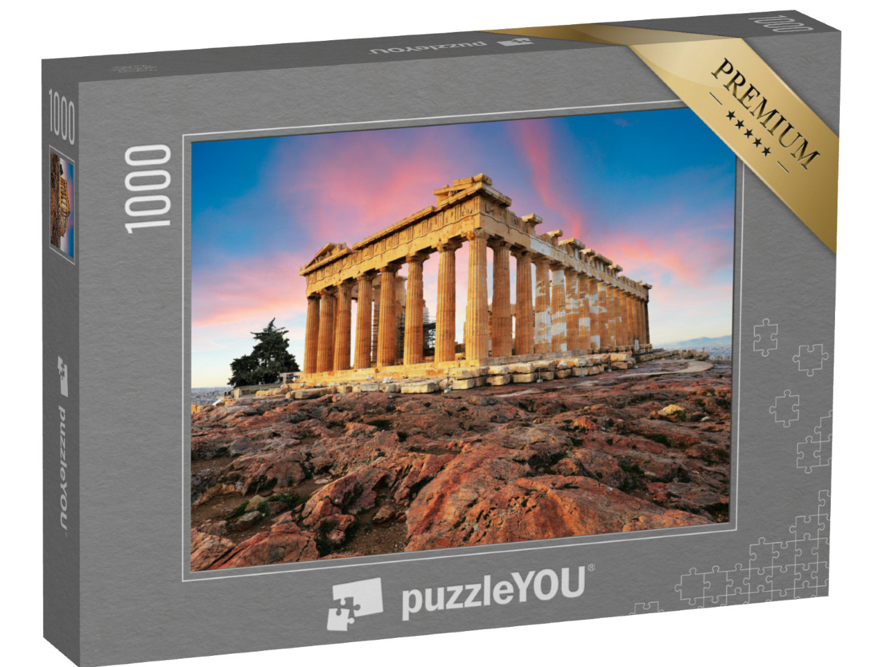 puzzle 1000 dílků „Parthenon na Akropoli, Athény, Řecko“