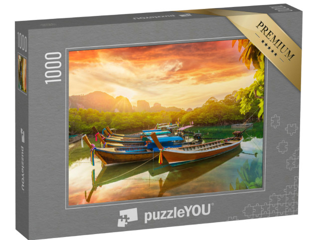 puzzle 1000 dílků „Ostrov Phi Phi při západu slunce, Thajsko“