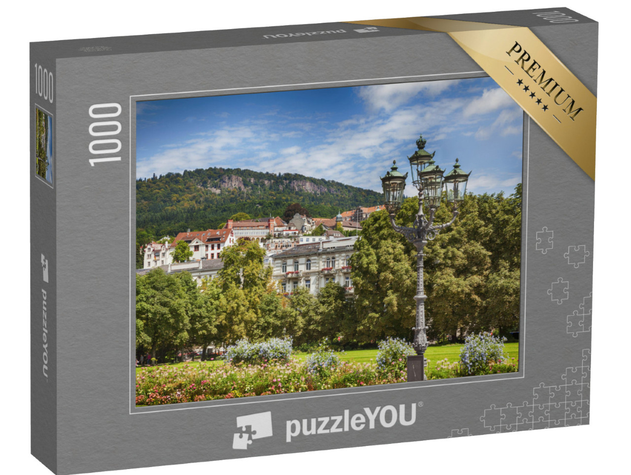 puzzle 1000 dílků „Letní krajina v Bádensku, Německo“