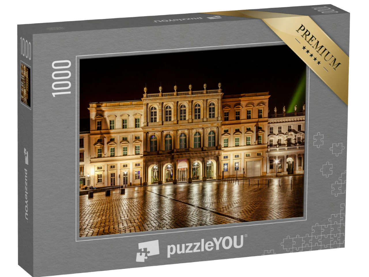 puzzle 1000 dílků „Záběr na večerní muzeum Barberini“