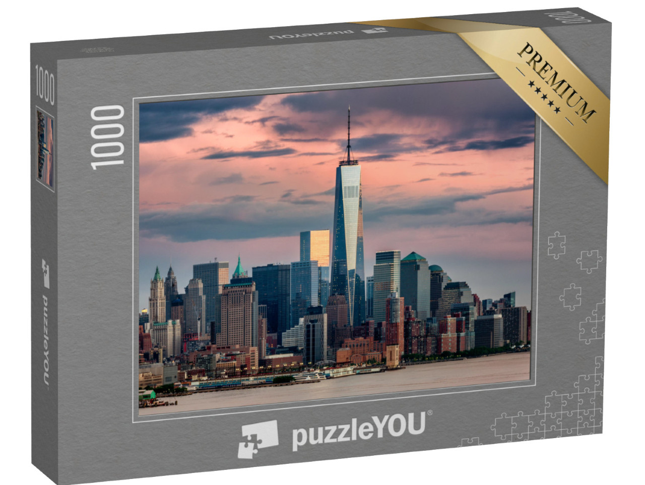 puzzle 1000 dílků „One World Trade Centre v New Yorku, USA“