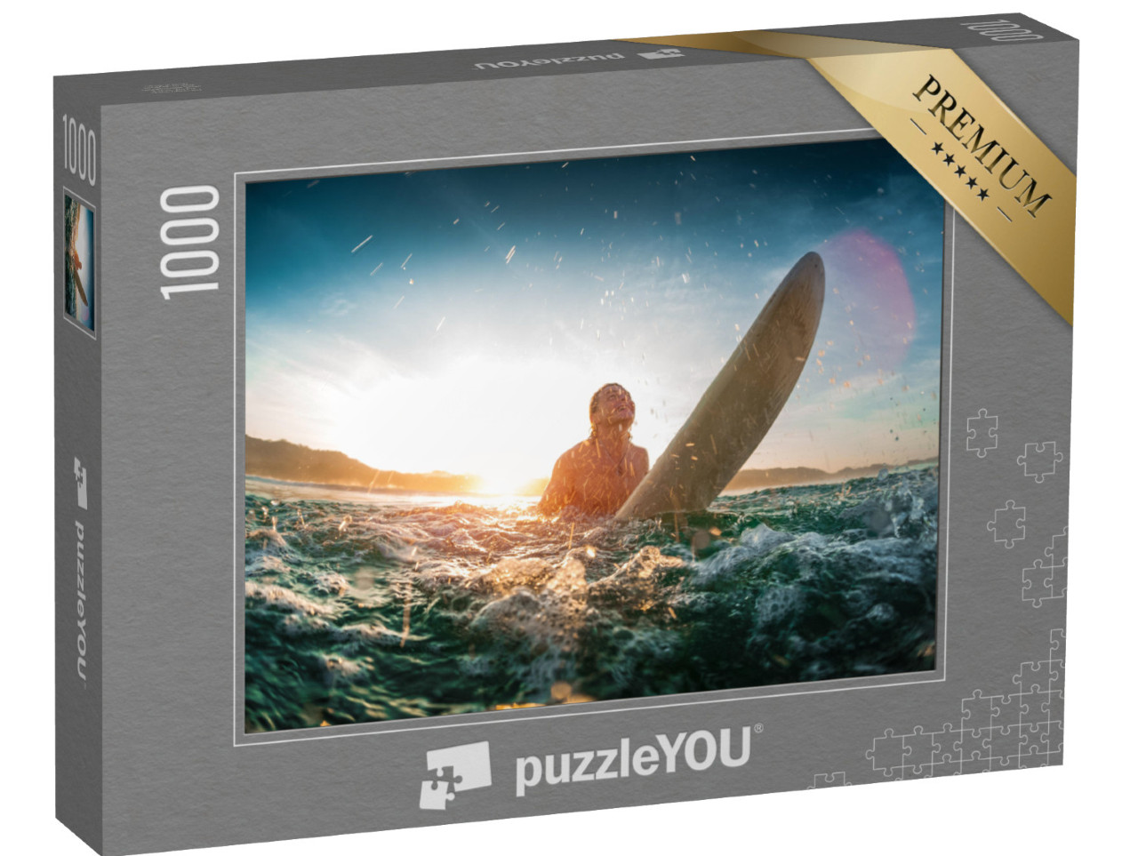 puzzle 1000 dílků „Mladý surfař“