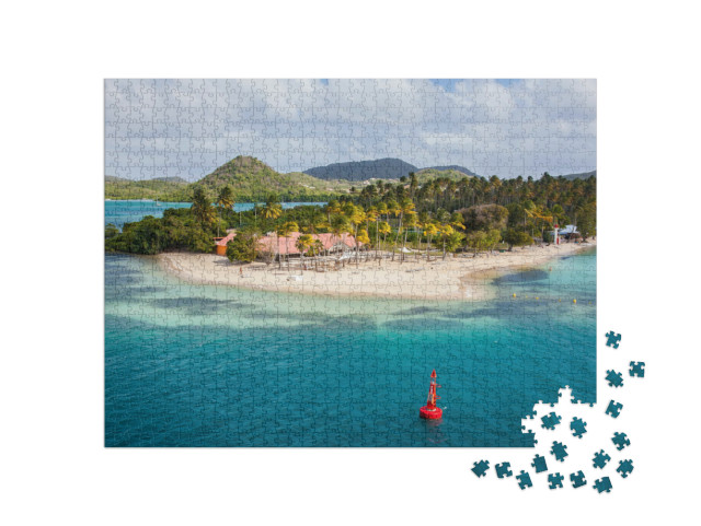 puzzle 1000 dílků „Martinik, Karibské moře“