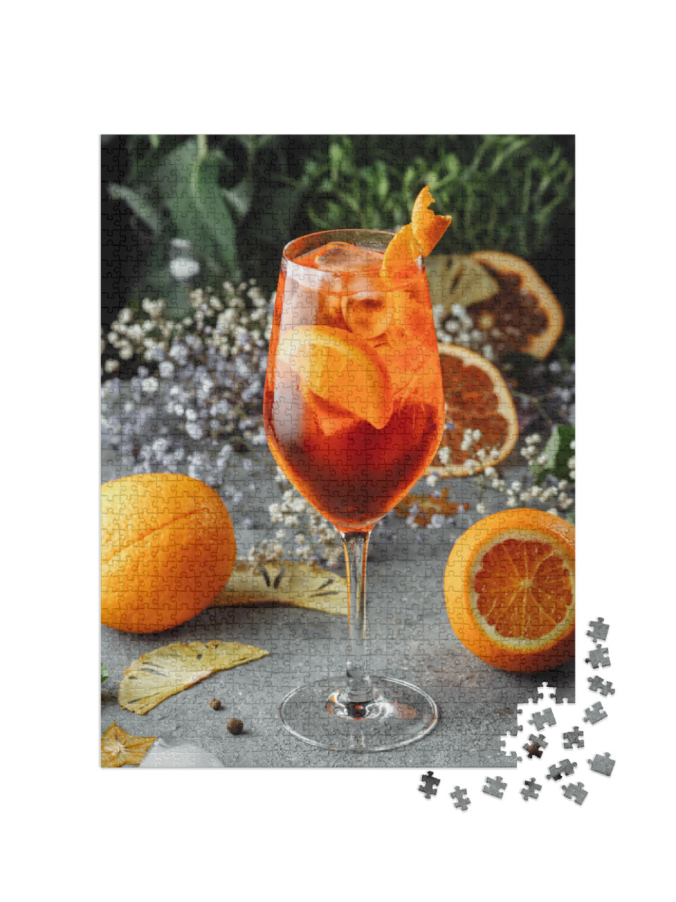 puzzle 1000 dílků „Koktejl Aperol Spritz“