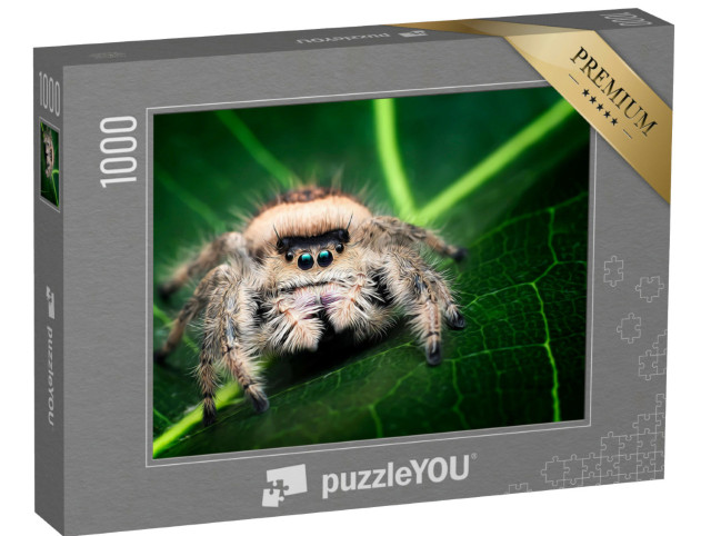 puzzle 1000 dílků „Ilustrace samice skákavky“