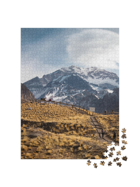 puzzle 1000 dílků „Aconcagua, Národní park Aconcagua, Mendoza - Argentina“