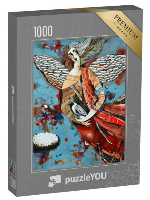 puzzle 1000 dílků „Anděl strážný“