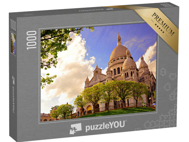 puzzle 1000 dílků „Slavný kostel Sacre Coeur, Paříž, Francie“