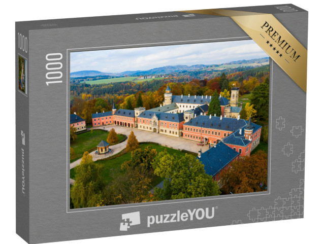 puzzle 1000 dílků „Zámek Sychrov, Česká republika“