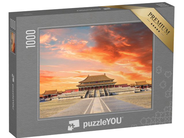 puzzle 1000 dílků „Královské paláce Zakázaného města v Pekingu“