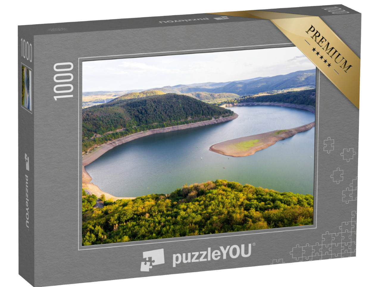 puzzle 1000 dílků „Edersee, Německo“