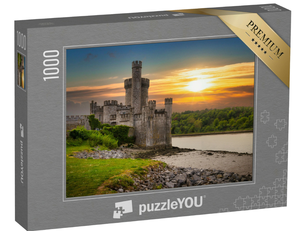 puzzle 1000 dílků „Hrad Blackrock, Irsko“