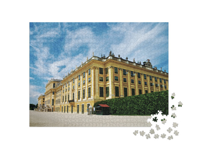 puzzle 1000 dílků „Zámek Schönbrunn, dominanta Vídně“