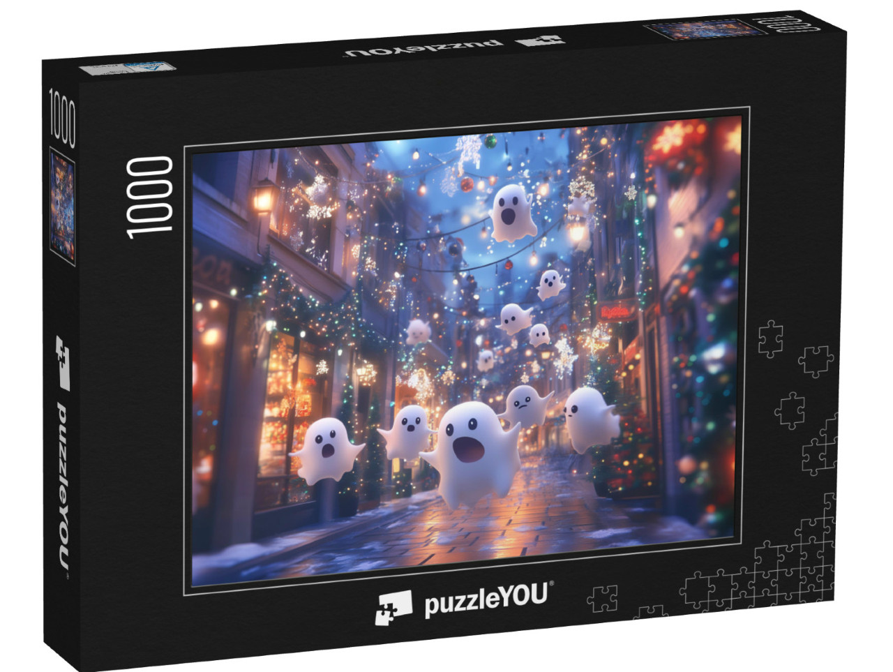 puzzle 1000 dílků „Město duchů“