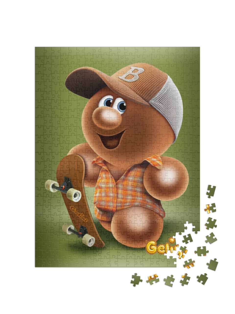 puzzle 500 dílků „Gelini Bruuklin“