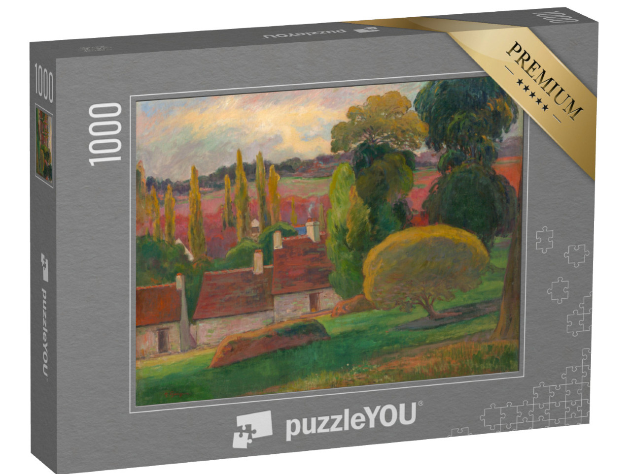 puzzle 1000 dílků „Paul Gauguin - Farma v Bretani“