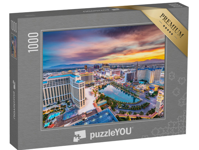 puzzle 1000 dílků „Las Vegas Strip v Nevadě, USA“