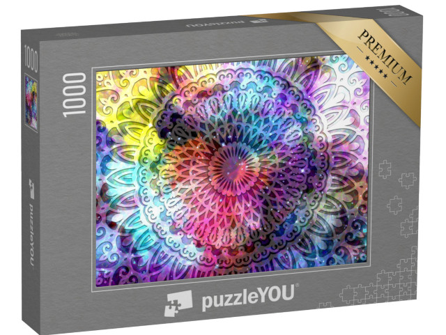 puzzle 1000 dílků „Pohádková mandala“