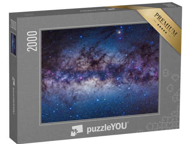 puzzle 2000 dílků „Mléčná dráha na noční obloze“