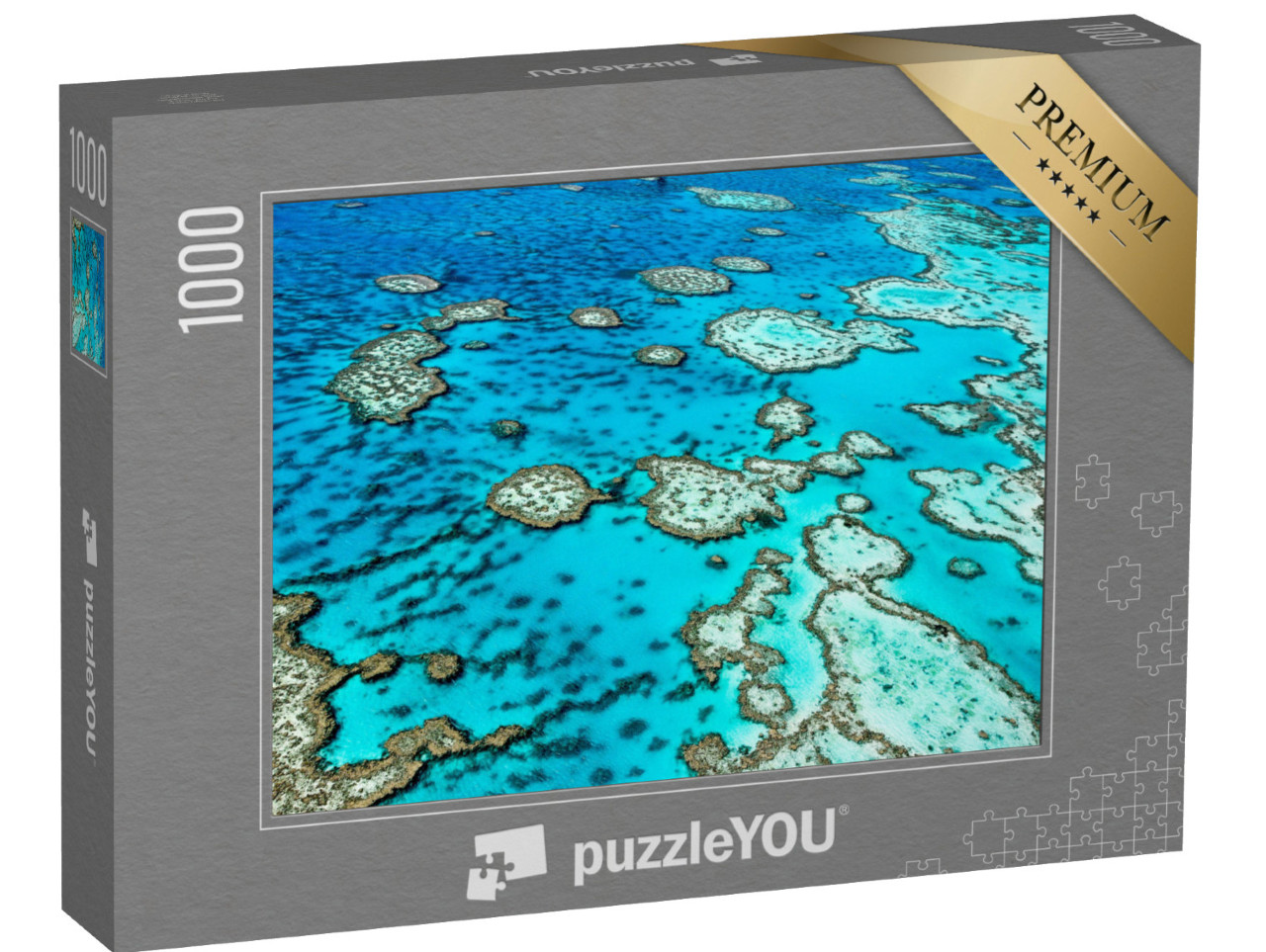 puzzle 1000 dílků „Velký bariérový útes v Queenslandu, Austrálie“