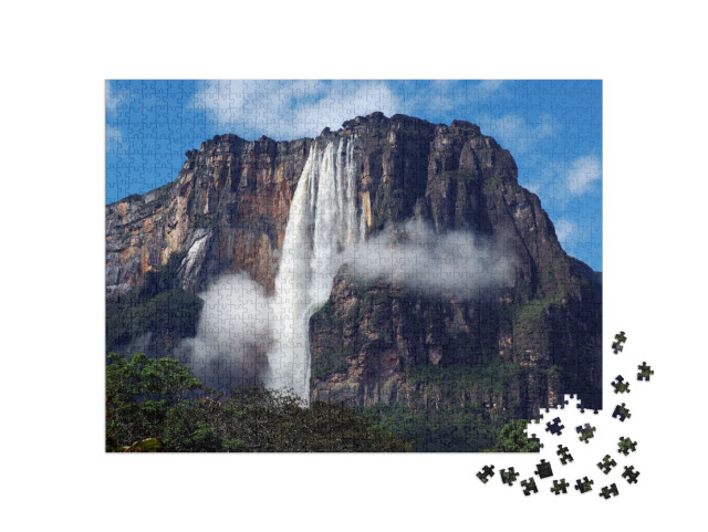 puzzle 1000 dílků „Salto Angel - Venezuela“
