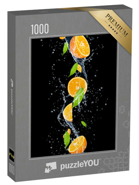 puzzle 1000 dílků „Pomeranče ve vodě“